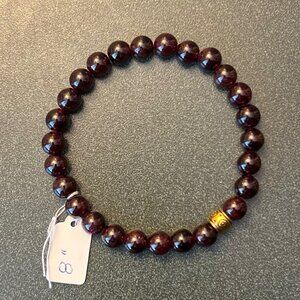 Natural Red Garnet Bracelet